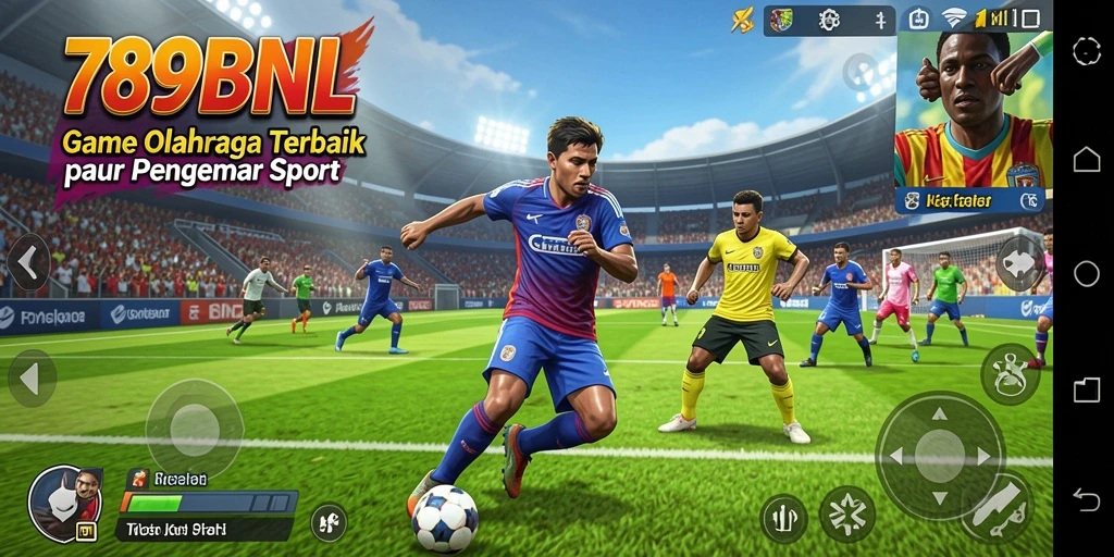 Screenshot utama 789BNL yang menampilkan aksi dalam permainan olahraga seru.