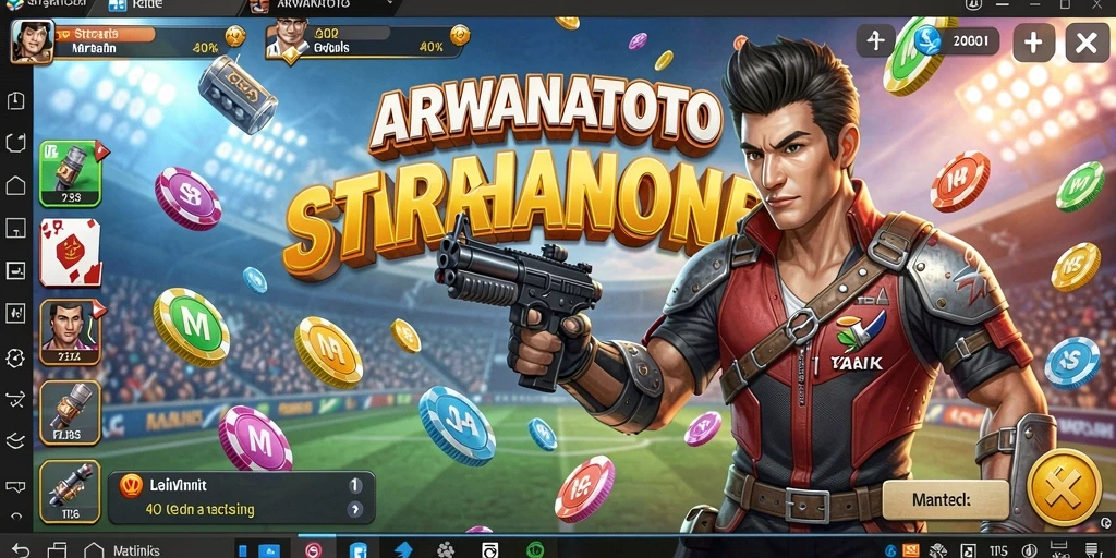 Tangkapan layar utama ARWANATOTO menampilkan gameplay yang menegangkan dan strategi mendalam.