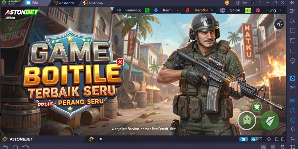 Tampilan menarik dari gameplay <strong>ASTONBET</strong> dalam momen pertempuran seru.