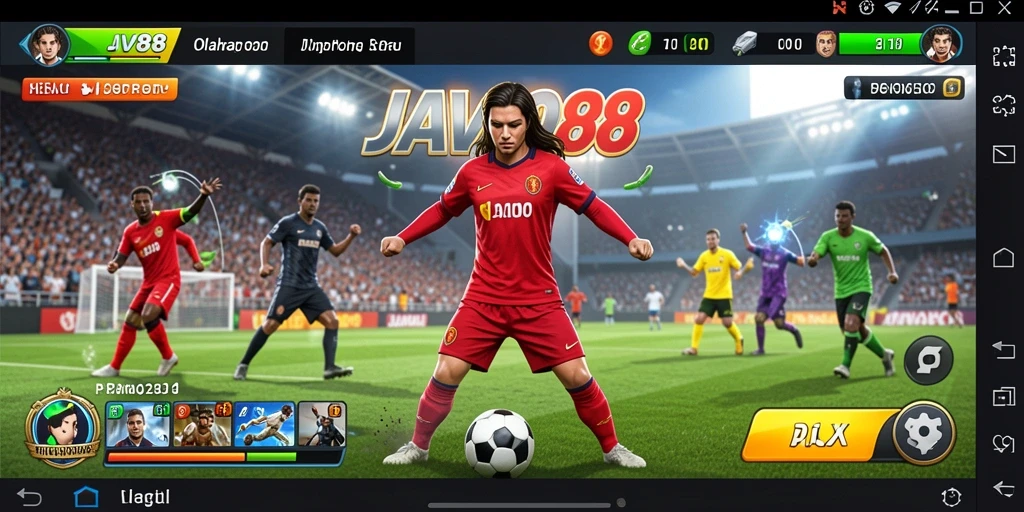 Tampilan gameplay olahraga yang mendebarkan dan interaktif di JAVO88.