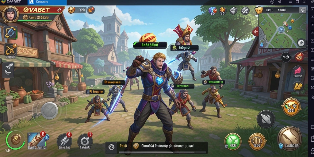Screenshot aksi gameplay menegangkan di OVABET.