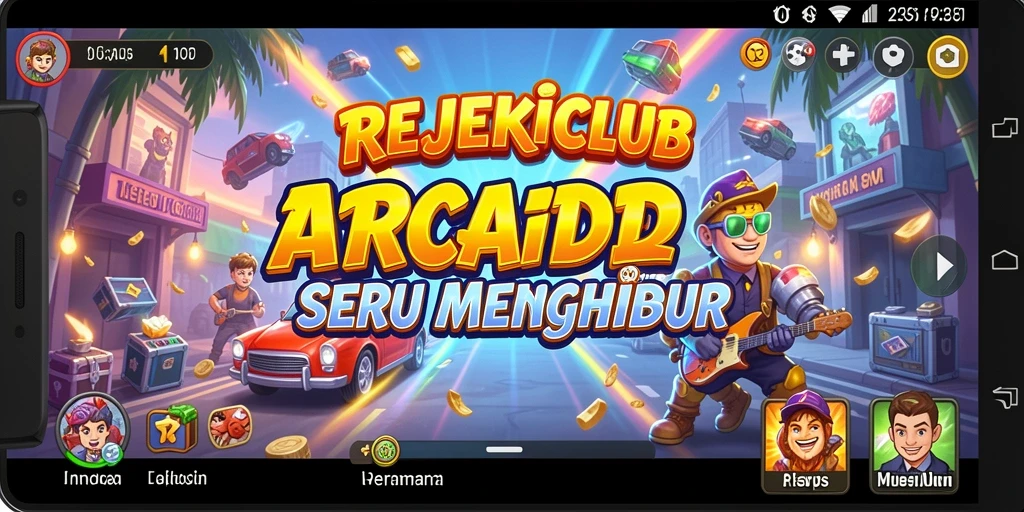 Tampilan gameplay seru di REJEKICLUB, penuh dengan tantangan.