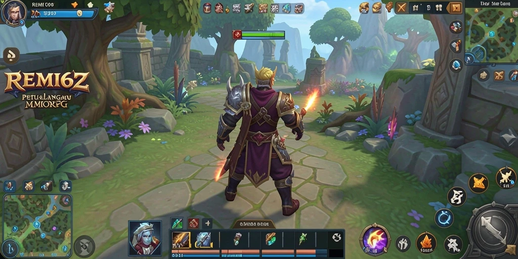 Tangkapan layar dari gameplay epik di REMI62 dengan pertempuran seru.