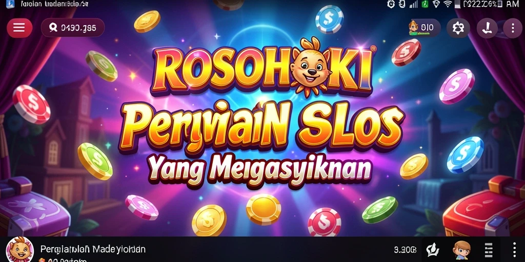 Tampilan gameplay menggembirakan dari permainan Slot ROSOHOKI.
