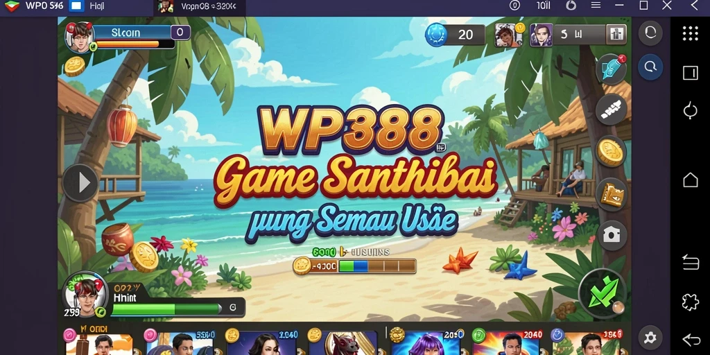 Tampilan menarik dari gameplay WP888 yang mengasyikkan.